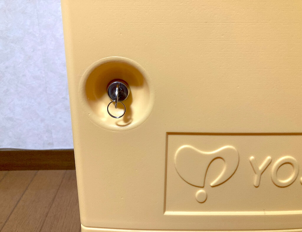 ヨシケイの宅配ボックスの鍵