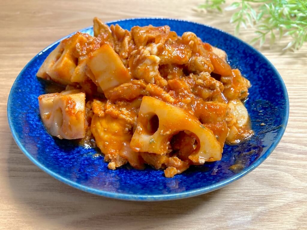 つくりおき.jpの「豚肉とレンコンのイタリア風煮込み」