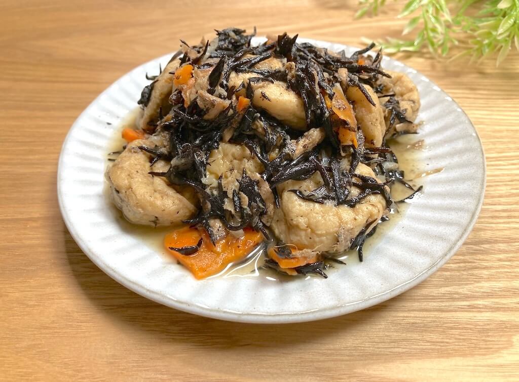 つくりおき.jpの「がんもとひじきの煮物」