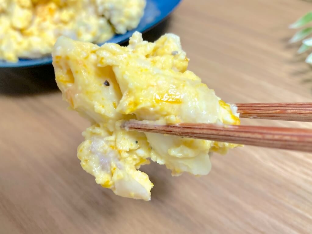 シェフの無添つくりおきの「かぼちゃとひき肉のクリームペンネ」