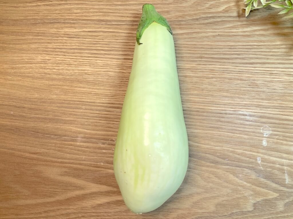 らでぃっしゅぼーやの白なす
