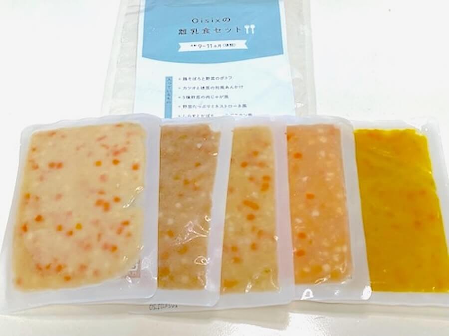 オイシックスのり離乳食