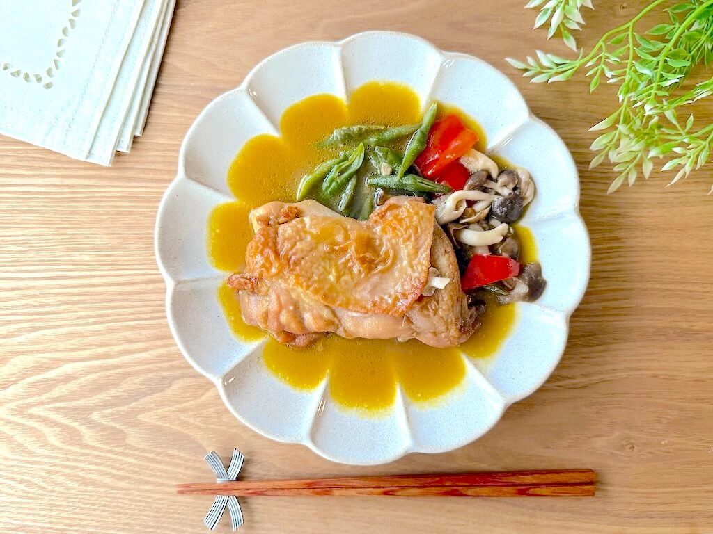 Vivid TABLE(ビビッドテーブル)の「爽やか柑橘で仕上げたローストチキン」