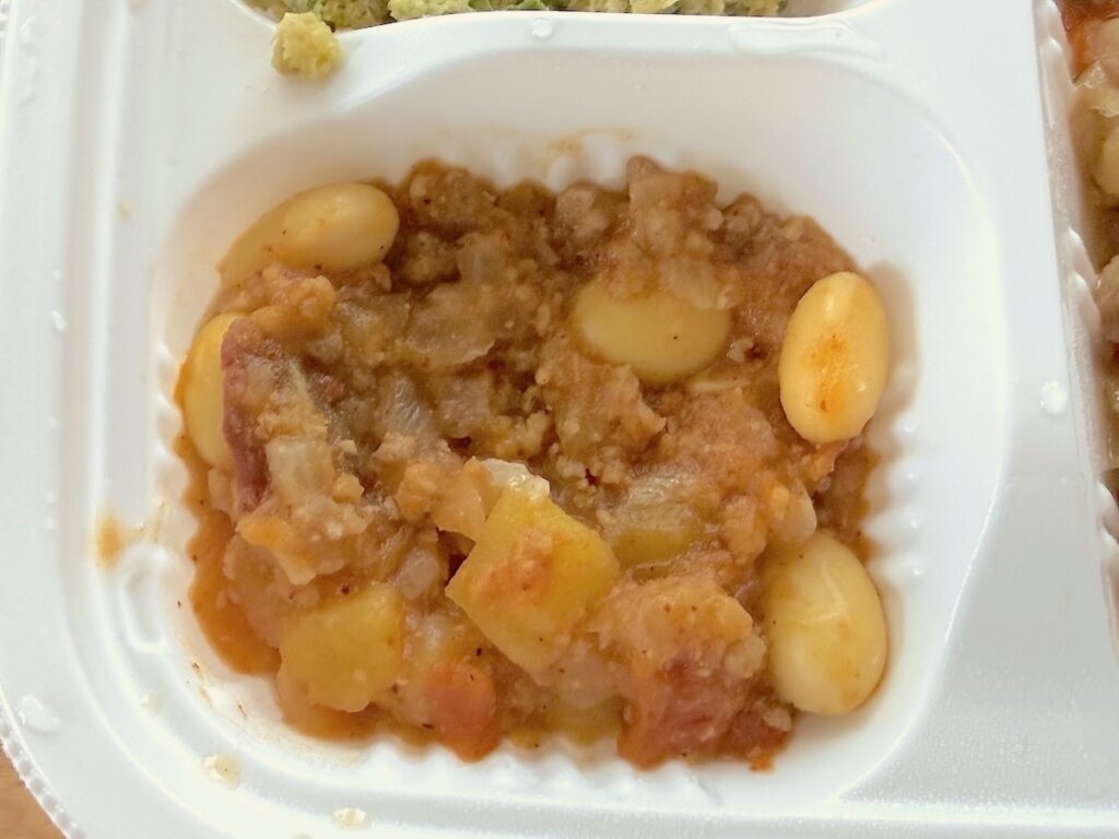 モグモデリの「さつまいものチリコンカン」