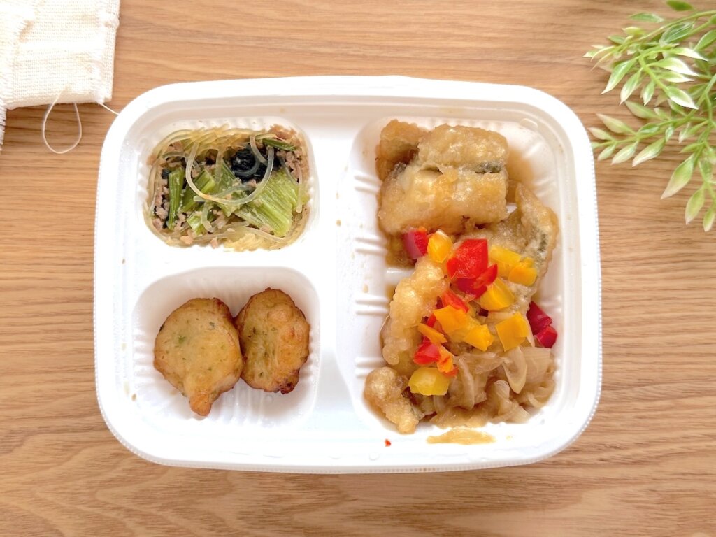 モグモデリの「白身魚と彩り野菜の南蛮漬け」