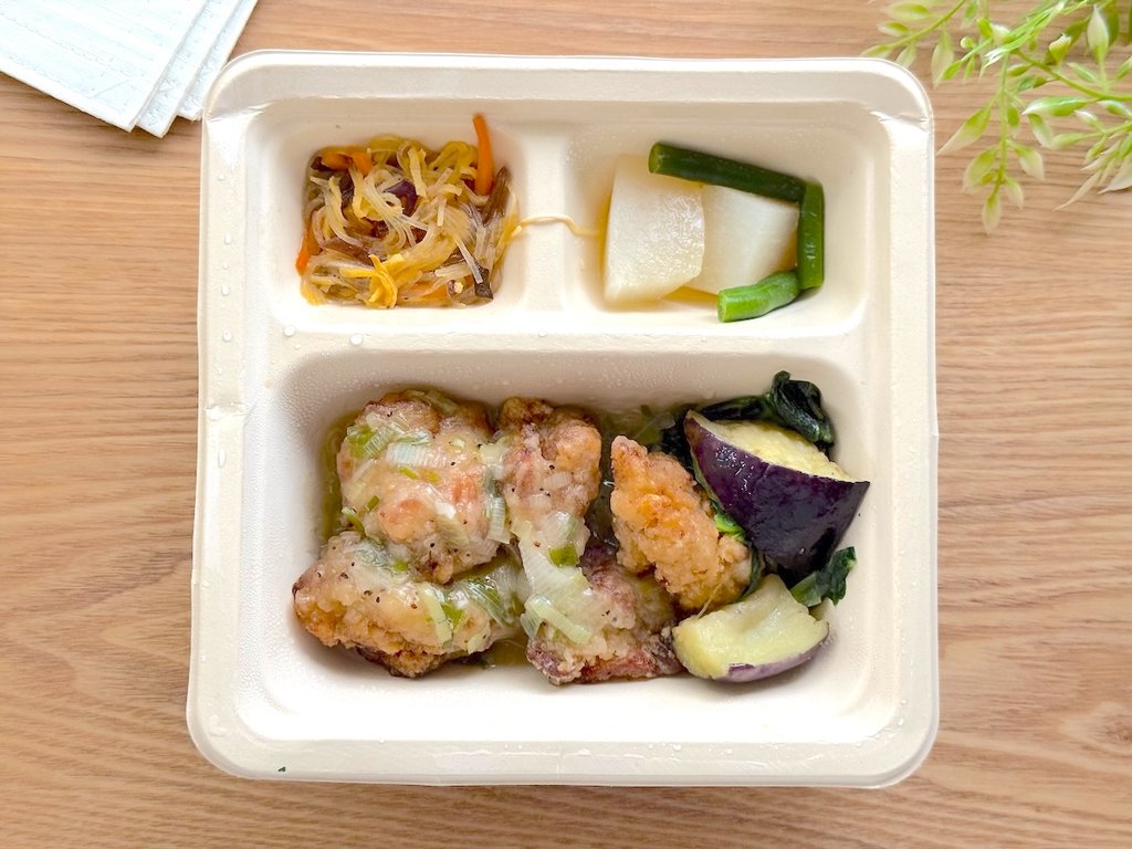 三ツ星ファームのねぎ塩うまだれチキン竜田揚げ
